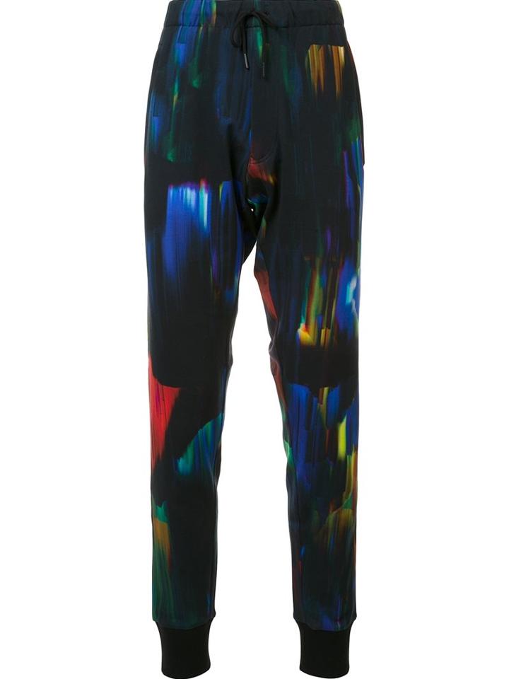 Y-3 Tapered Track Pants, Men's, Size: Small, Black, Cotton/modal/polyester