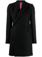 Y's Wrap Coat - Black