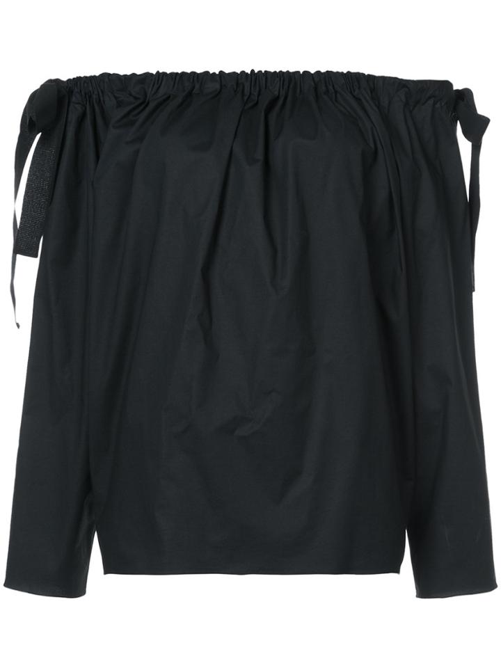 Rochas Malika Off-the-shoulder Blouse - Black