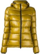 Herno Padded Jacket, Women's, Size: 38, Green, Polyamide/polyester/feather Down