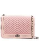 Marc Ellis Daphne Quilted Shoulder Bag - Pink