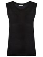 Martha Medeiros Knit Top, Women's, Size: P, Black, Viscose