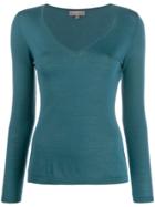 N.peal V-neck Jumper - Green