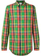 Checked Shirt - Men - Cotton - Xl, Green, Cotton, Paul Smith