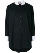 Vivetta - Albert Town Shirt - Women - Cotton/spandex/elastane - 42, Black, Cotton/spandex/elastane