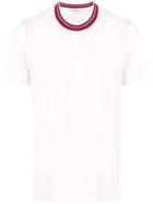 Marni Multicolour Neck T-shirt - Pink