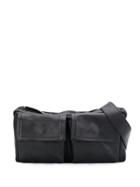 Ann Demeulemeester Flap Pocket Fanny Pack - Black