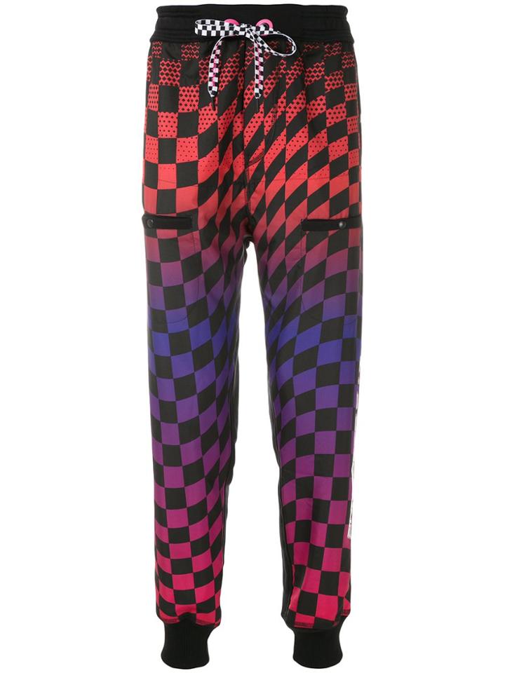 À La Garçonne + Olk Panelled Track Trousers - Multicolour