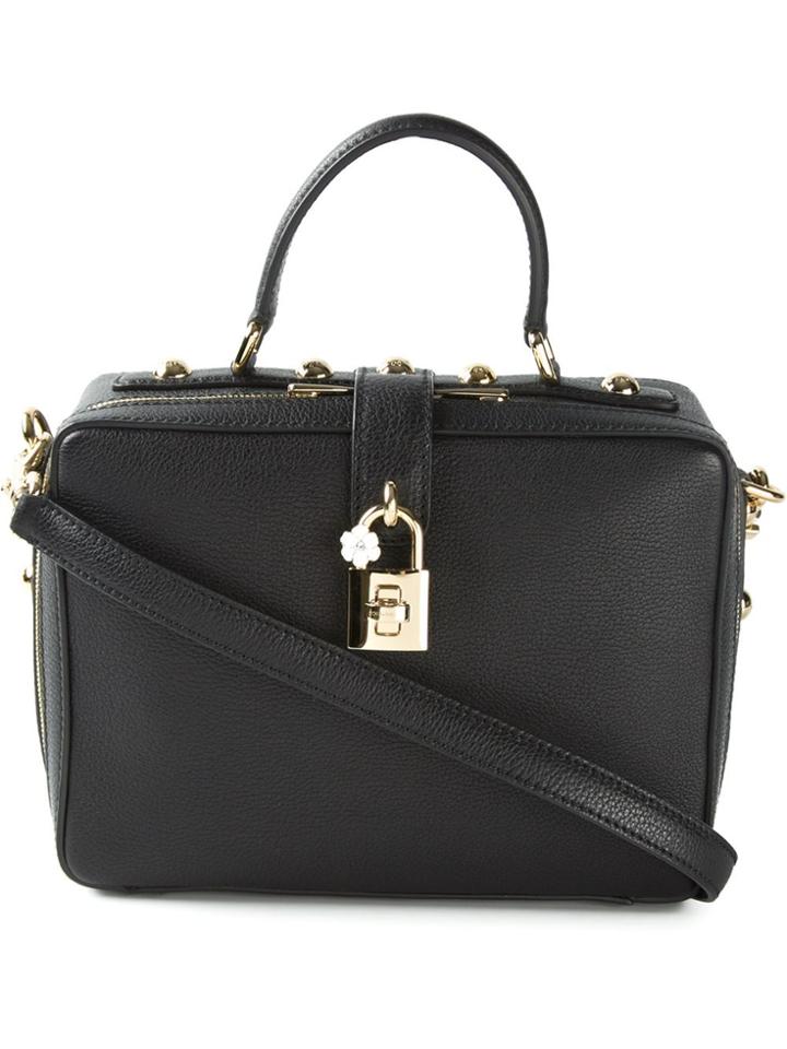 Dolce & Gabbana Rosaria Tote - Black