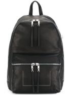 Rick Owens Multi Zip Backpack - Black