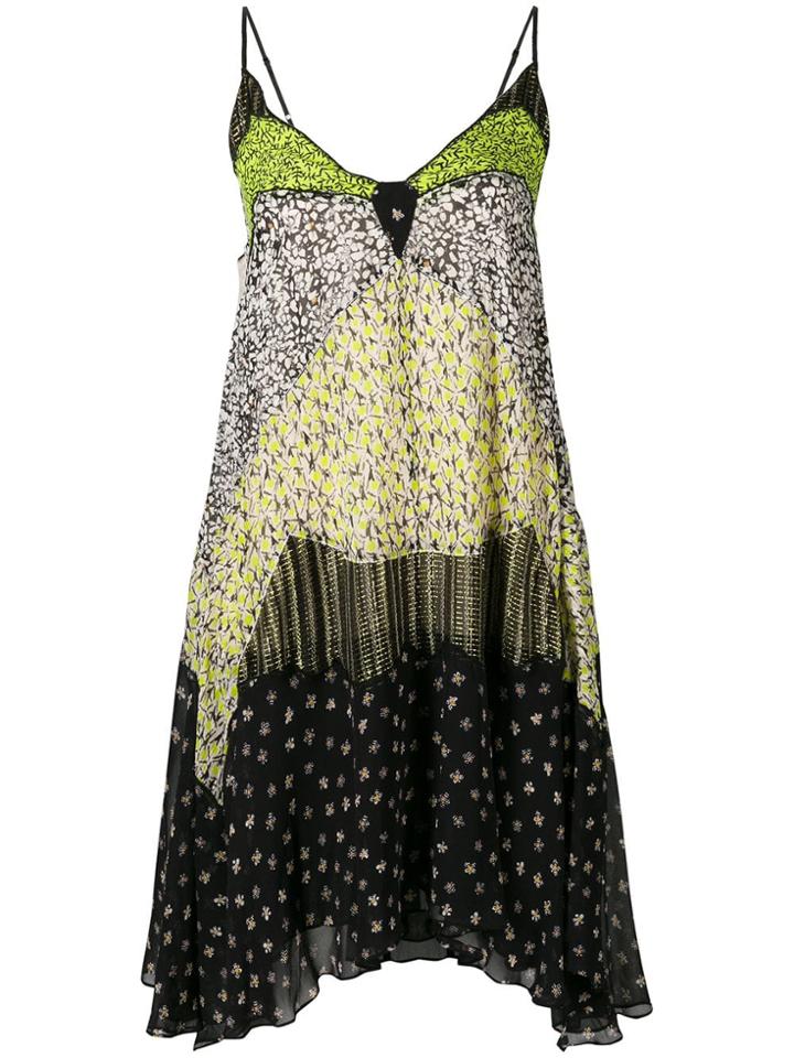 Dorothee Schumacher Embellished Spaghetti Strap Dress - Black