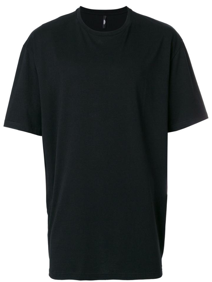 Versus Side Zip Fastening T-shirt - Black