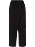 Uma Raquel Davidowicz - Cropped Trousers - Women - Viscose - 44, Black, Viscose