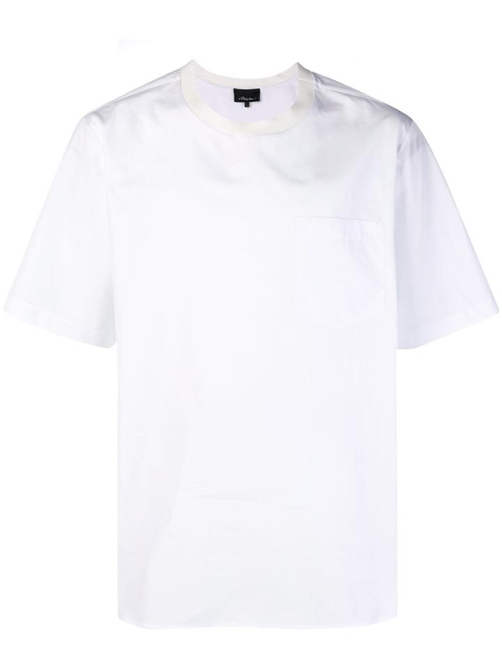 Mumofsix Chest Pocket T-shirt - White