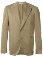Boglioli Two Button Blazer, Men's, Size: 50, Nude/neutrals, Cotton/linen/flax/spandex/elastane/cotton