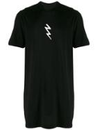 Rick Owens Lightning Bolt T-shirt - Black