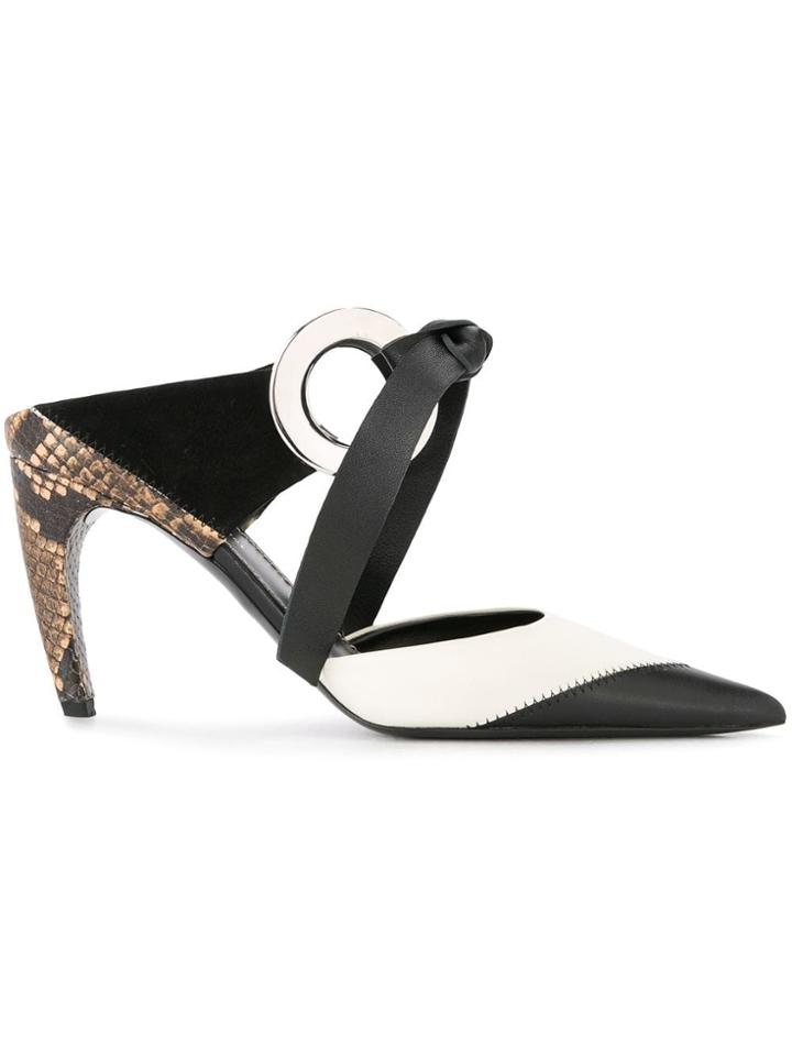 Proenza Schouler Grommet Heel Mule - White