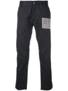 Enfants Riches Déprimés Cropped Slim-fit Trousers - Blue