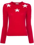 Guild Prime Star Motif Sweater - Red
