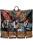 Jw Anderson X Gilbert & George Fringed Canvas Backpack - 108 -