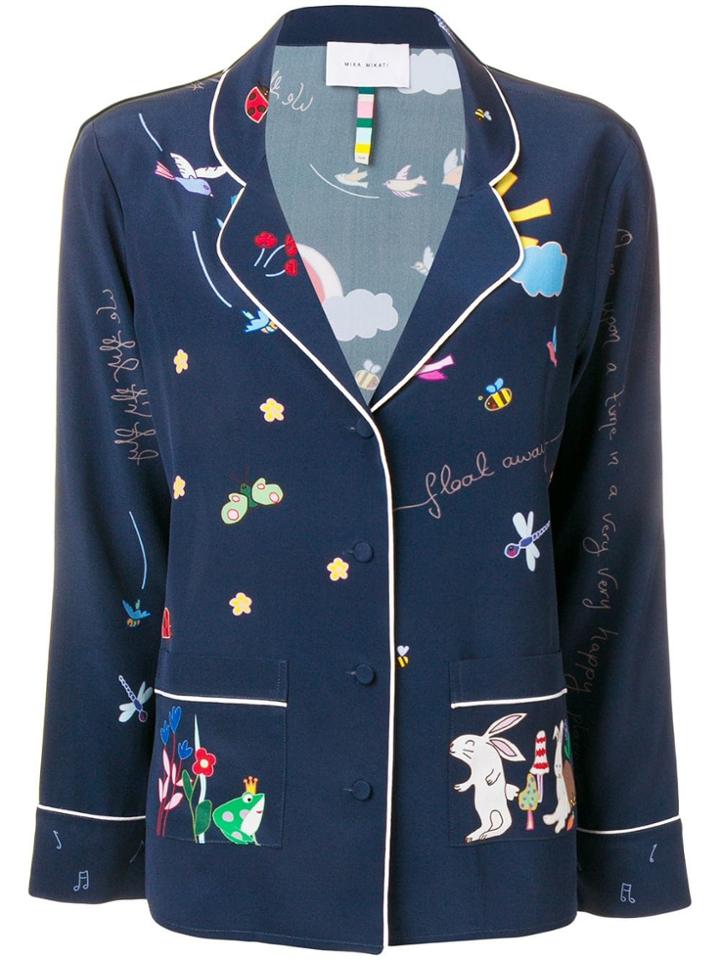 Mira Mikati Fairy Tale Print Shirt - Blue