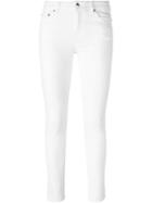 Mcq Alexander Mcqueen Skinny Jeans, Women's, Size: 28, White, Cotton/polyester/spandex/elastane