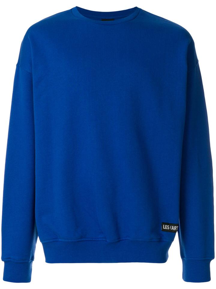 Les (art)ists Virgil 80 Print Sweatshirt - Blue
