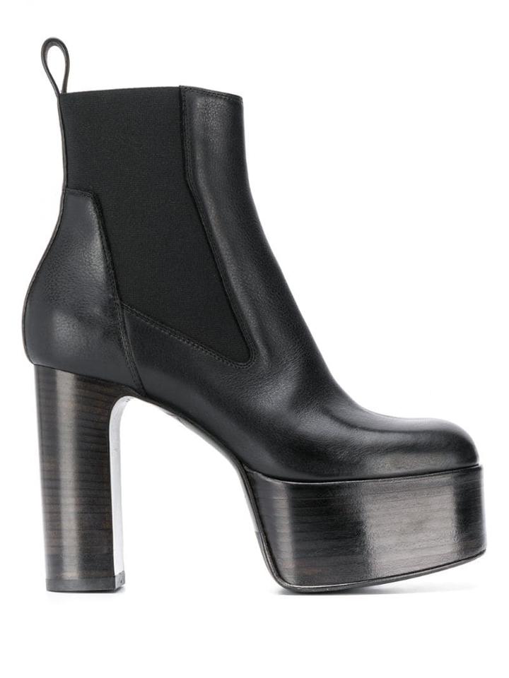 Rick Owens Larry Elastic Boots - Black