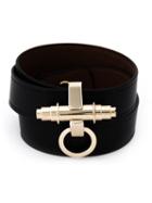 Givenchy Obsedia Bracelet, Women's, Size: M, Black, Leather/metal Other