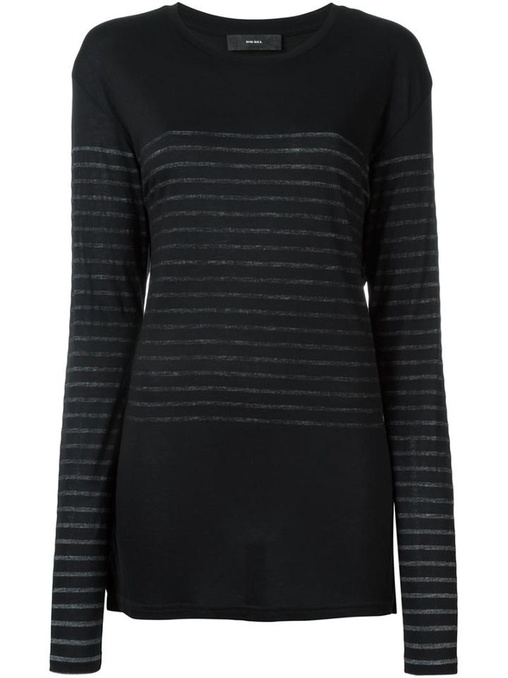 Diesel Striped Longsleeved T-shirt