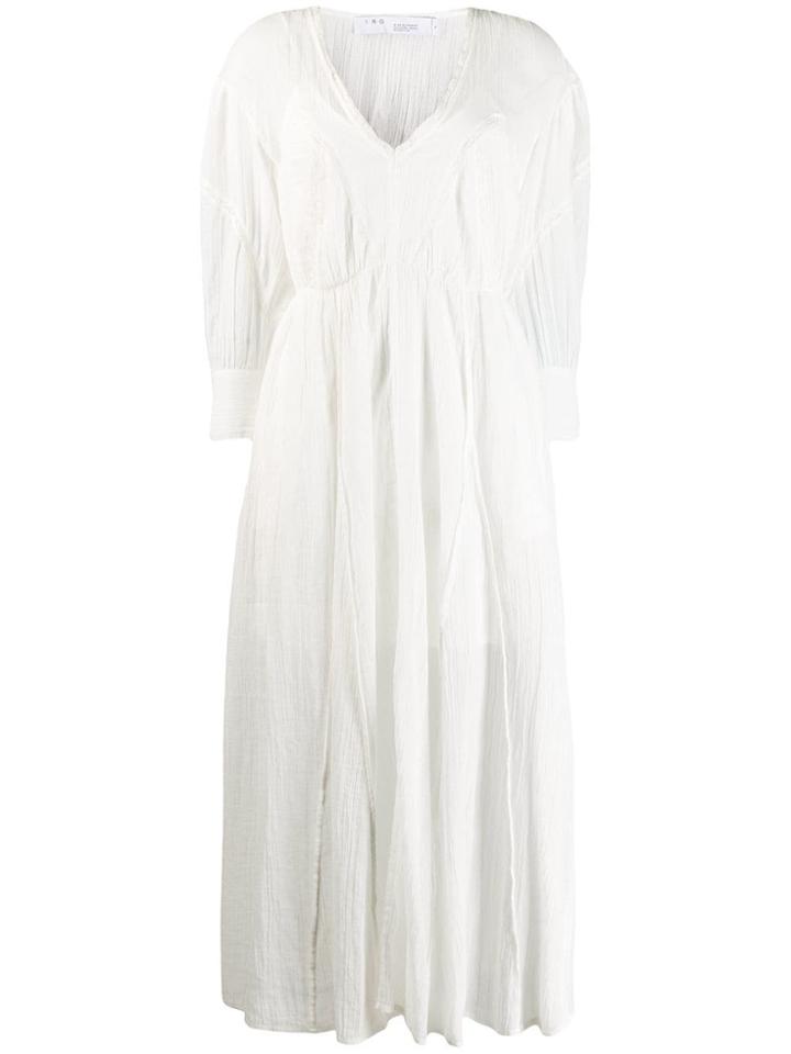 Iro Artistic Dress - White