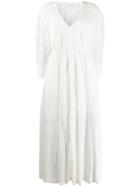 Iro Artistic Dress - White