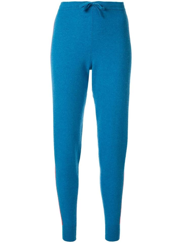 Sonia Rykiel Cashmere Track Pants - Blue