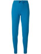 Sonia Rykiel Cashmere Track Pants - Blue