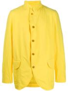 Comme Des Garçons Shirt Casual Cut Blazer - Yellow