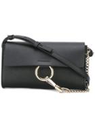 Chloé Faye Crossbody Bag, Women's, Black, Calf Leather