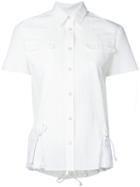 Sacai - Plissé Pleated Shirt - Women - Cotton - 3, White, Cotton