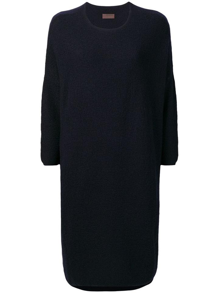 Oyuna Knitted Dress - Blue