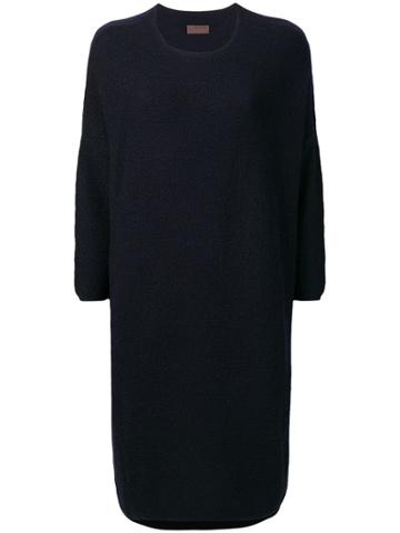 Oyuna Knitted Dress - Blue