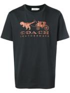 Coach Rexy And Carriage Embroidered T-shirt - Black