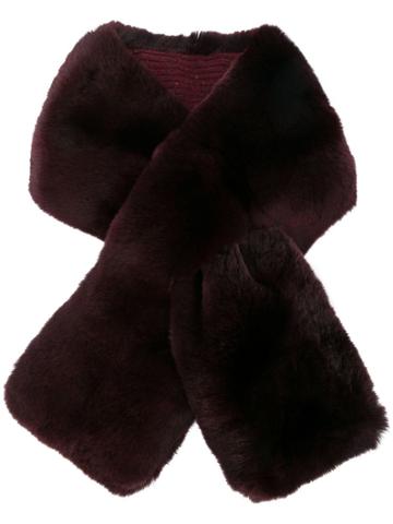 N.peal Rex Scarf - Red