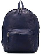 Giorgio Brato Textured Backpack - Blue