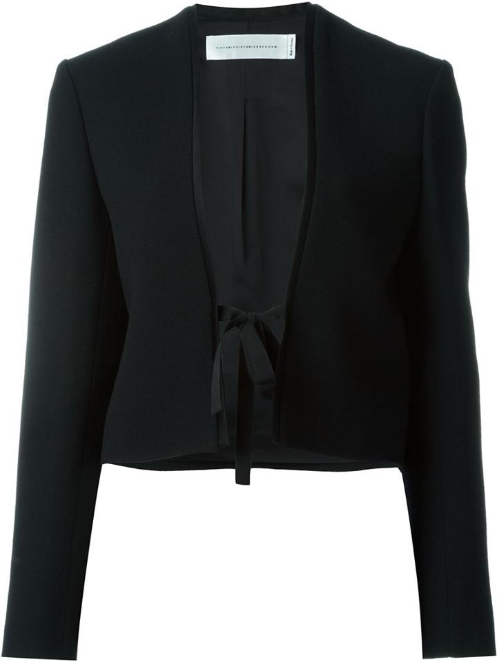 Victoria Victoria Beckham Front Tie Jacket