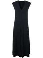 Demoo Parkchoonmoo V-neck Dress, Women's, Black, Polyester