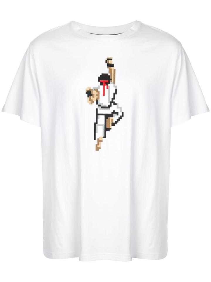 Mostly Heard Rarely Seen 8-bit Warrior T-shirt - White