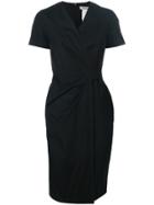 Max Mara Trench-style Wrap Dress - Black