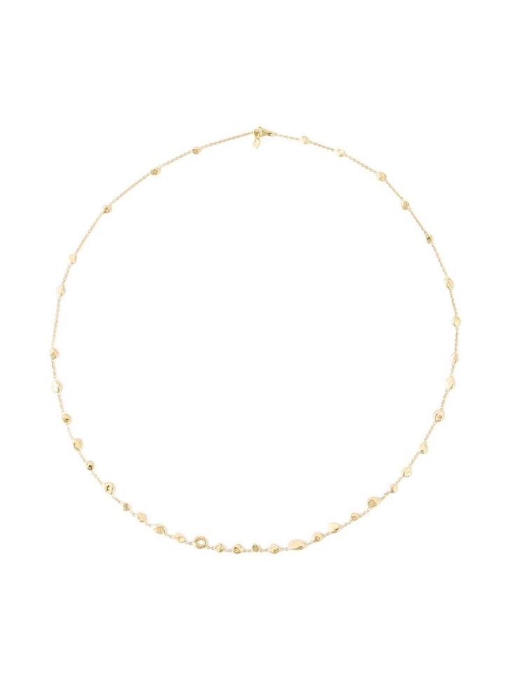 Natasha Collis Medium 'classic Nugget' Necklace, Women's, Metallic