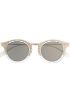 Fendi Eyewear Round Sunglasses - Gold