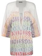 Missoni Mare Lace-up Beach Dress - White
