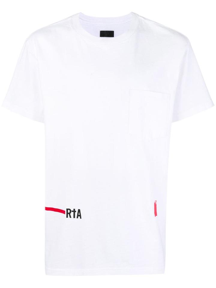 Rta Script Printed T-shirt - White